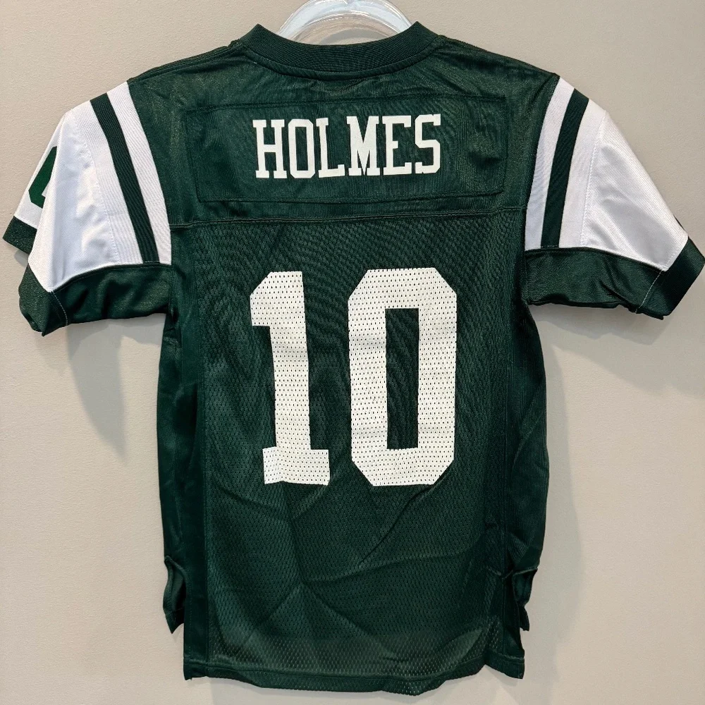 New York Jets Holmes Green NFL Jersey Medium 10-12 - Picture 1 of 4